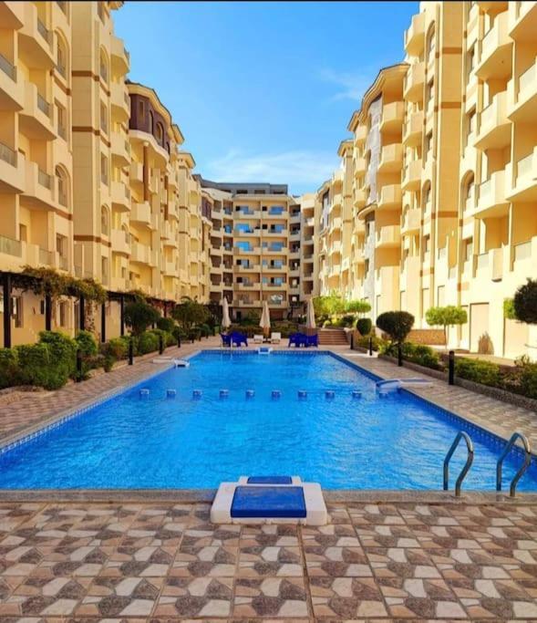 Sunny Studio With 3 Swimming Pools Florenza Hurghada Ngoại thất bức ảnh